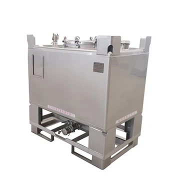 140 gallon IBC i rustfritt stål